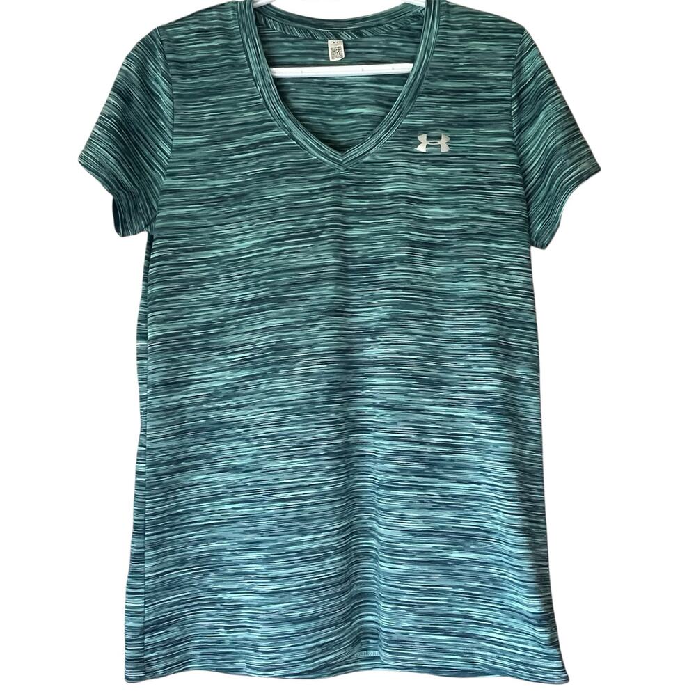 Under Armour Heather Blue T-Shirt Size Small